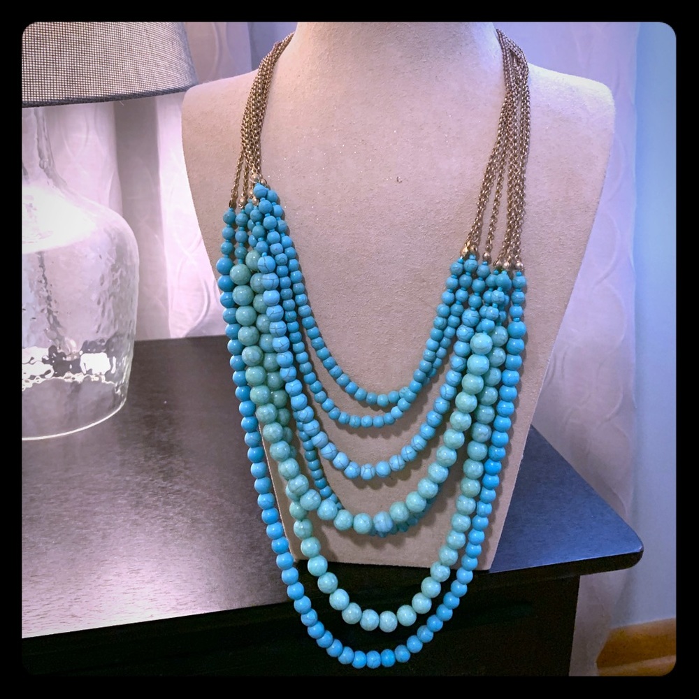 Beautiful turquoise necklace